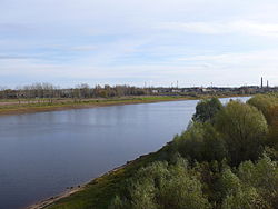The Lovat River and the Parfino Plywood Factory