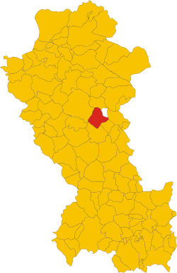 Brindisi Montagna within the Province of Potenza