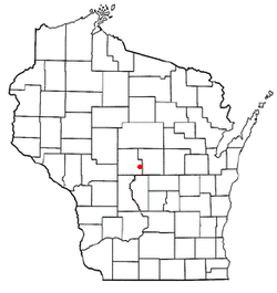 Location of Grand Rapids, Wisconsin