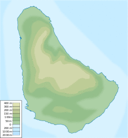Mount Hillaby is located in Barbados