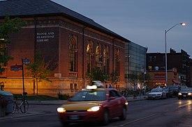 Bloor-Gladstone branch of the Toronto Public Library, in the north end of Dufferin Grove