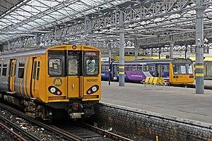 Under the canopy, Southport Railway Station (geograph 2992983).jpg