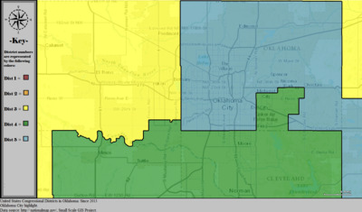 United States Congressional Districts in Oklahoma (metro highlight), since 2013.tif