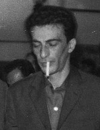 Kateb Yacine at the Algiers book fair, 1962