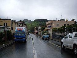 Main street in São Domingos