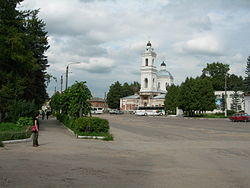 Tarusa central square