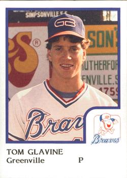 Tom Glavine 1986 ProCards Greenville Braves.jpg