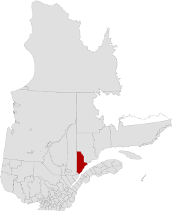Location of La Haute-Côte-Nord
