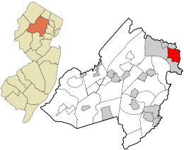 Location in Morris County and the state of New Jersey.