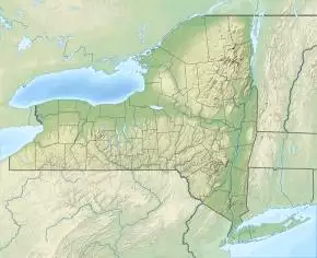 New York is located in New York