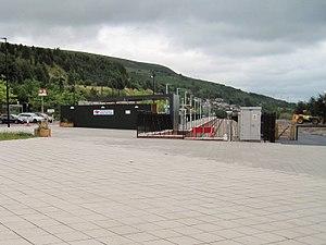 Ebbw Vale Town railway station, Blaenau Gwent - geograph.org.uk - 4613990.jpg