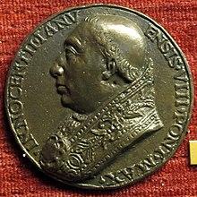 Niccolò di forzore spinelli, medaglia di innocenzo viii 01.JPG