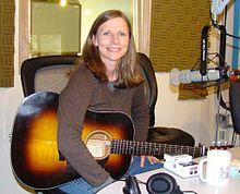Tracy Grammer at KBCS radio, 2008