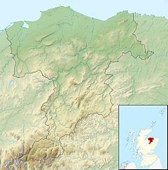 Portgordon on the southern shore of the Moray Firth