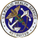 U.S. Public Health Service Commissioned Corps Recruiter Badges
