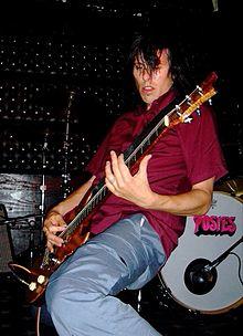 Stringfellow performing with the Posies in 2005