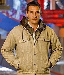 Matt Kunitz on the set of Wipeout (cropped).jpg