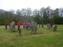 Stone circle near Kinnell house - geograph.org.uk - 1210724.jpg