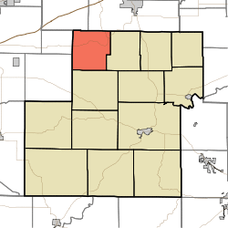 Location in Owen County