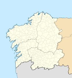 Bóveda is located in Galicia