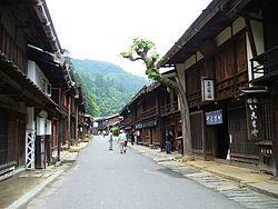 Tsumagoe-juku in Nagiso