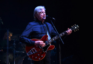Justin Hayward performing in 2018