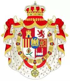 Grand Coat of Arms of Joseph Bonaparte as King of Spain.svg