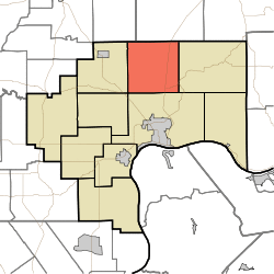 Location in Jefferson County