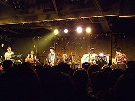 sodagreen performing at The Wall in Taipei.