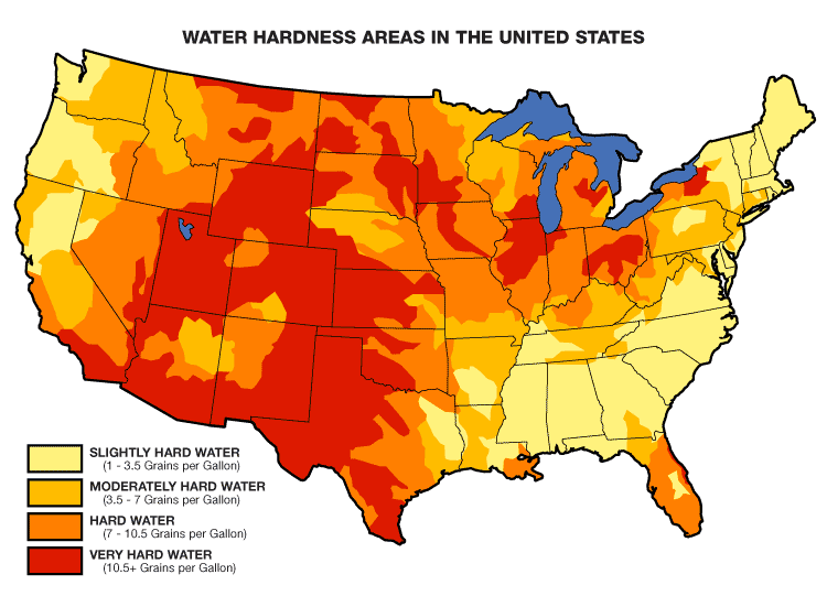 Water Hardness Map of United States.gif