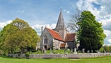 Church of St. Andrew, Alfriston, England Crop - May 2009.jpg