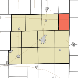 Location in Jay County