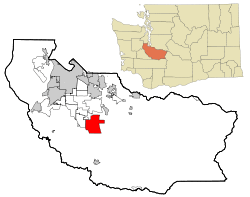 Location of Graham, Washington