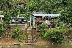 Village along Chucunaque River - Darién - Panama (48455489817).jpg