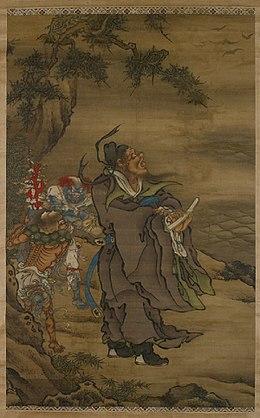 Zhong Kui the Demon Queller with Five Bats.jpg