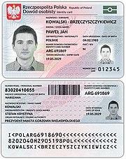 Polish national ID card