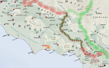 Carte DeuxGuerreSamnite 315avJC Lautalae.png
