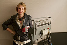 Diane English on set of THE WOMEN.jpg