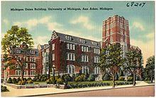 Michigan Union Building, University of Michigan, Ann Arbor, Michigan (68207).jpg