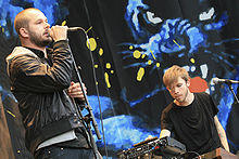 Spleen United performing at Grøn Koncert, 2008.