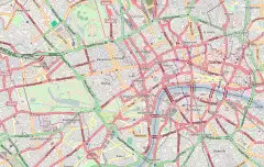 Admiralty Arch is located in Central London