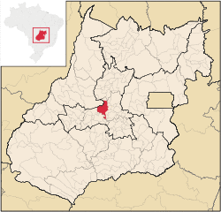 Location in Goiás state
