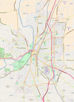 Oregon State Capitol is located in Salem OR