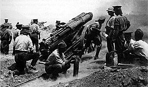 60-pounder in action.