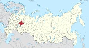 Map of Russia - Kirov Oblast.svg