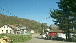 Street scene in Coal Run