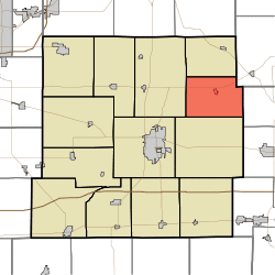 Location in Henry County