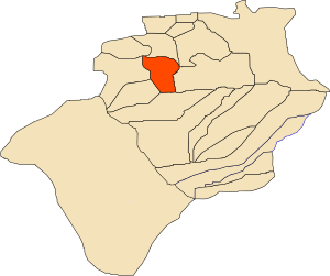 Location of Abadla commune within Béchar Province