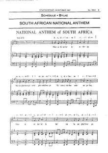South African national anthem (1997), Government Gazette of South Africa.pdf