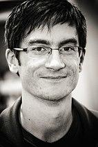 Bryan Konietzko, also smiling